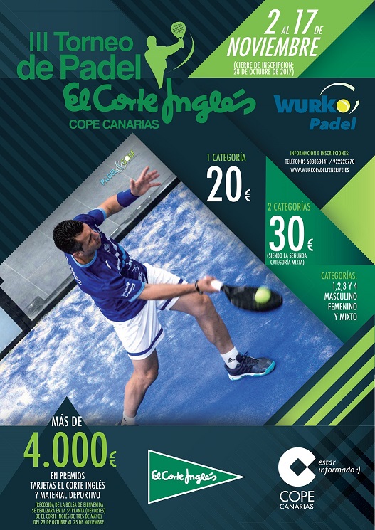 III Torneo El Corte Inglés - Cope Canarias
